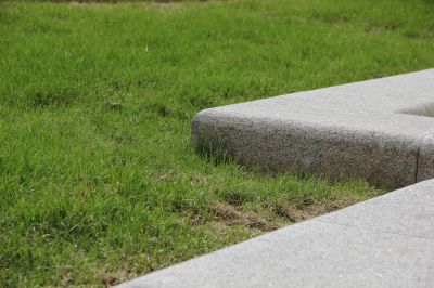 Lawn Curbing Installation detail