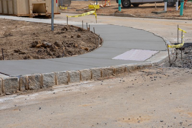 Sidewalk Concrete Construction