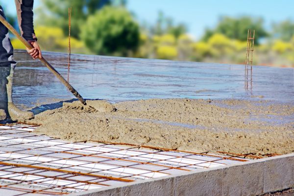 Cement Slab Laying in Canton