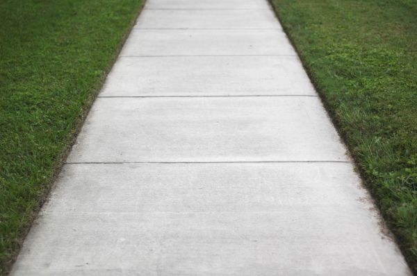Sidewalk Concrete Construction in Canton