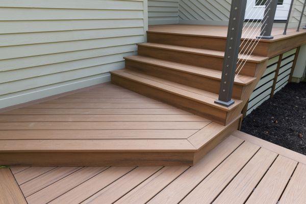 Patio Staircase Construction in Canton