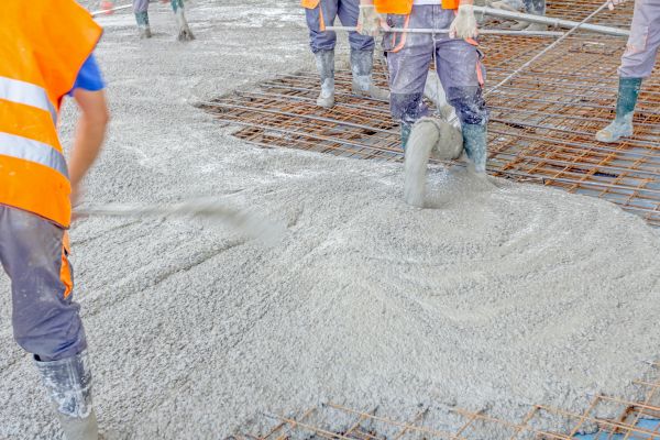 Cement Slab Pouring in Canton