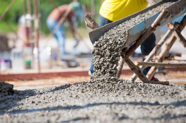 Backyard Concrete Pouring in Canton