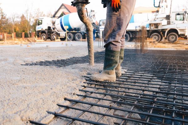 Poured Foundation Installation in Canton