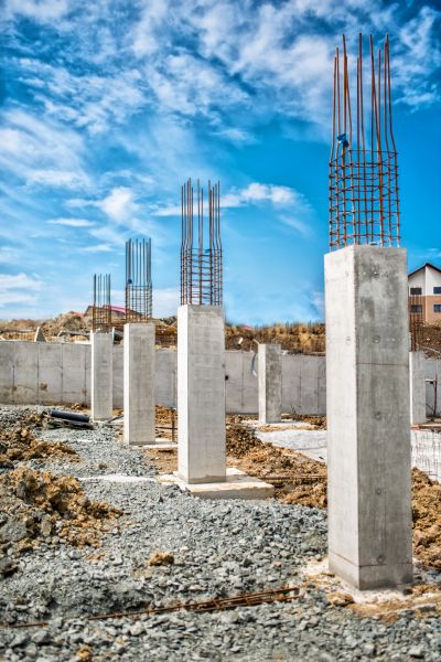 Concrete Footer Pouring in Canton