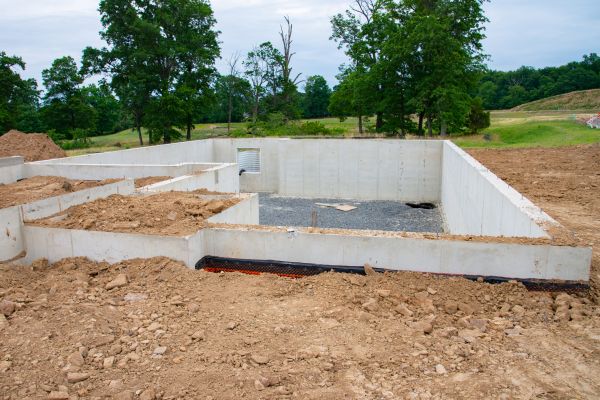 Basement Foundation Pouring in Canton