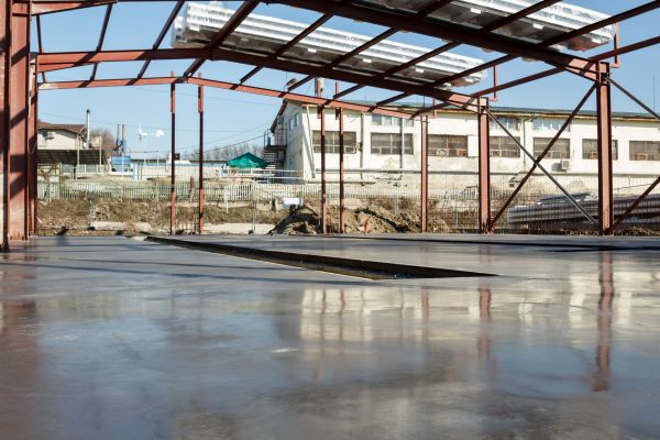Building Slab Installation in Canton