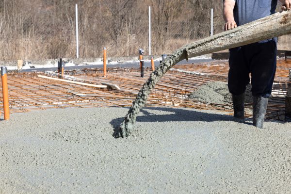 Pole Barn Slab Pouring in Canton