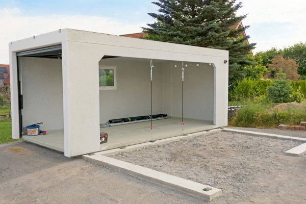 Garage Foundation Installation in Canton