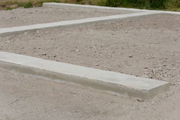 Garage Footing Installation in Canton
