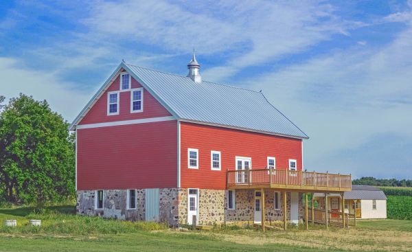 Barn Foundation Pouring in Canton