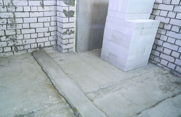 Basement Concrete Construction in Canton