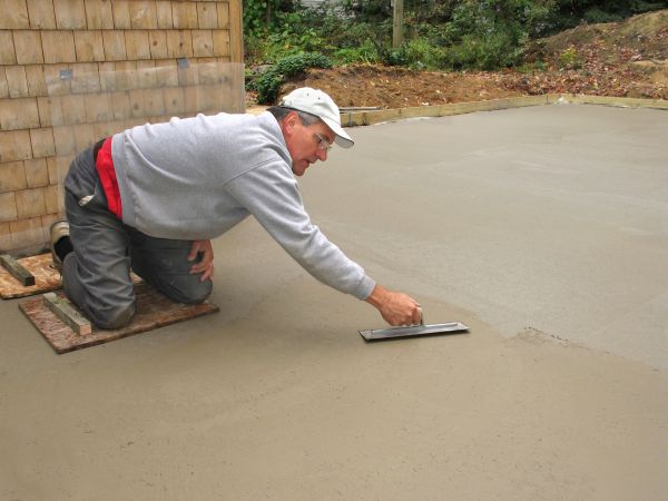 Flat Concrete Installation in Canton