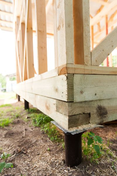 Barn Footing Construction in Canton