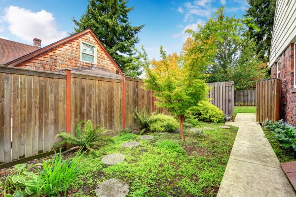 Backyard Walkway Construction in Canton